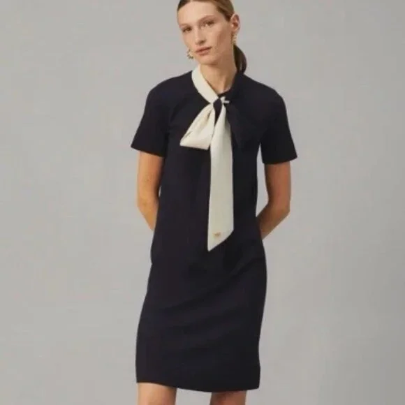 Tory Burch | Dresses | Tory Burch Short Sleeve Bow Sweater Dress Size L | Poshmark Tory Burch | Dresses | Tory Burch Short Sleeve Bow Sweater Dress Size L | Poshmark